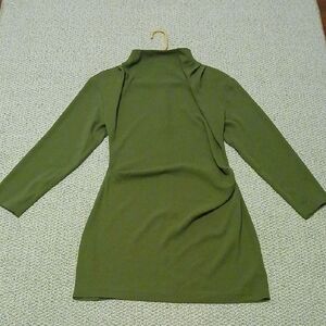 H&M Khaki Green Dress Size M Excellent Condition Like New